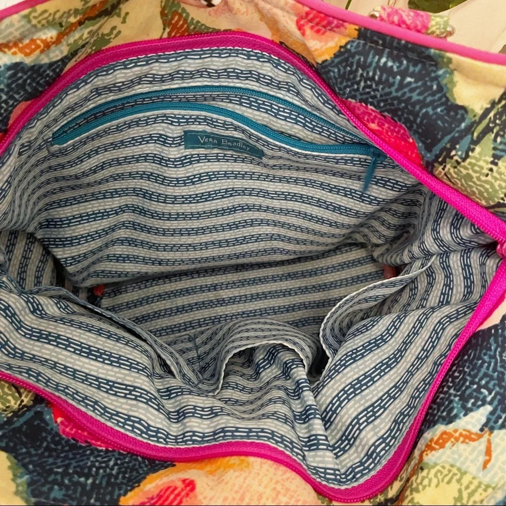 Vera Bradley Glenna Tote in Super Bloom - Picture 7 of 8